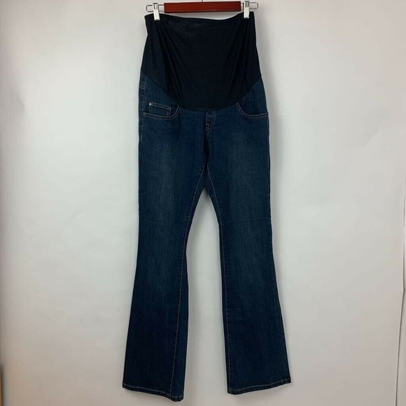 Kimi + Kai Maternity Boot Cut Jeans Blue Sz 28 - Picture 1 of 5